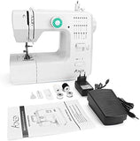 Aonesy Sewing Machine for Beginners, Lightweight, Full Featured, 20 Stitches 2 Speeds, Electric Small Sewing Machine with Foot Pedal, Automatic Winding for Cloth Girls Adults（Pale Green）
