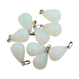 24pcs Oval Round Water TearsDrop Healing Chakra Charm Stone Beads Semi-Precious Gemstone Rock