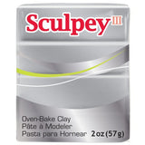 Sculpey Art Clay III, Silver