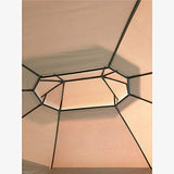 Garden Winds Replacement Canopy for The Manhattan Oval Gazebo - Standard 350 - Beige