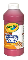 Crayola Washable Finger Paint, 16 Oz., Red