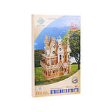 ULT-unite SEA-Land 3-D Wooden Puzzle (Fantasy Villa)