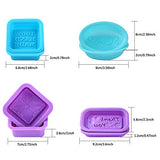Sntieecr 24 Pieces 12 Shapes Silicone Soap Molds, Soap Making Supplies for DIY Homemade Soap Mold