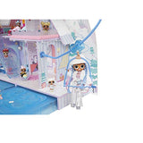 LOL Surprise OMG Winter Chill Cabin Wooden Doll House with 95+ Surprises, Hot Tub and Real Ice Skating Rink- Accessories and Furniture Dolly Toddler Toys -Multicolor