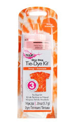 Tulip One-Step Tie-Dye Kit One-Color Tie Dye Kit, Orange