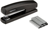 AmazonBasics Stapler with 1000 Staples - Black