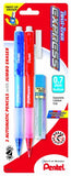 Pentel Twist-Erase EXPRESS Automatic Pencil with Lead and Eraser (QE417FLEBP2)
