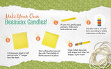 Make Your Own Beeswax Candle Kit - Includes 10 Full Size 100% Beeswax Honeycomb Sheets in Natural and Approx. 6 Yards (18 Feet) of Cotton Wick. Each Beeswax Sheet Measures Approx. 8" x 16 1/4".