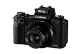 Canon PowerShot G5 X Digital Camera w/1 Inch Sensor and built-in viewfinder - Wi-Fi & NFC Enabled (Black) (Renewed)