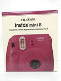 Fujifilm instax mini 8 Instant Film Camera (Plum)