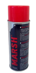 MARSH Stencil Ink, (Net Weight: 11 fl oz.) 14 fl oz Spray Can, Red