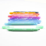 Tombow Twintone Marker Set 12-Pack Dual-Tip, Pastel