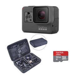 GoPro Hero Camera (2018) - Bundle with Froggi Extreme Sport Kit, and 32GB Micro SDHC Memory Card