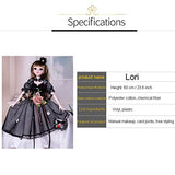 Xin Yan 1/3 Sd Bjd Dolls Fashion Dolls 23.8 Inch Ball Jointed Doll DIY Toys with Full Set Clothes Shoes Wig Makeup, Best Gift for Girls-Lori