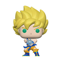 Funko Pop! Animation: Dragon Ball Z - SS Goku with Kamehameha Wave Multicolor, 3.75 inches