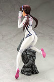 Kotobukiya Evangelion: 3.0+1.0 Thrice Upon a Time: Mari Makinami Illustrious (White Plugsuit Version) PVC Statue,Multicolor,PP981