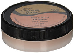 Deco Art Metallic Lustre Wax Finish, 1 oz, Rose Gold