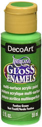 DecoArt DAG230-30 Gloss Enamel Paint, Green