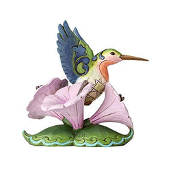Enesco Jim Shore Heartwood Creek Mini Hummingbird Figurine, Multicolor