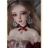 Y&D Princess BJD Doll 1/3 63.5cm SD Ball Joint Doll Gifts for Girl with Full Set Clothes Shoes Socks Wig Hat Eyes DIY Doll Best, 100% Handmade Doll