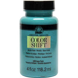 FolkArt Color Shift Acrylic Paint in Assorted Colors (4 oz), 5190 Aqua Flash