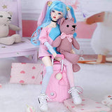 N-brand BJD Doll Miyn 1/4 Macaron Magic Ice Cream Girl Ball Jointed Doll Art Collection Toys Msd Luts As Dc Ae Dz Minifee Limited Doll
