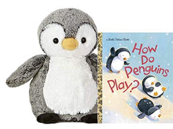 Aurora World Sweet and Softer Perky Penguin 9.5" Plush Gift Set