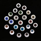 BJD Eyes Eyeball Size 1/3 1/4 1/6 1/8 SD MSD Light Grey Dark Green Redpurple Smoky Sapphire Blue Eyes Smoky-Gray 12mm