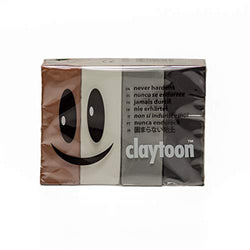 Van Aken International – Claytoon – Non-Hardening Modeling Clay – VA18153 – Neutral – Brown, White,