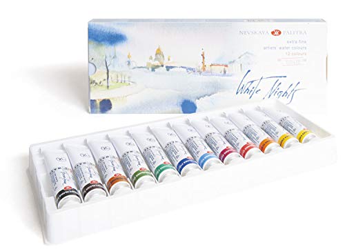 St Petersburg White Nights : Watercolour Paint : 10ml : Set of 12