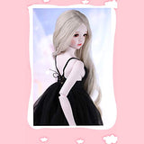 HGCY 1/3 BJD Dolls 65Cm SD Dolls Ball Jionted Doll Baby DIY Toy with Full Set Clothes Shoes Wig Makeup Deluxe Collector Doll BJD Fully Poseable Fashion Doll,Best Gift for Girls