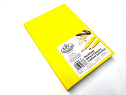 Royal & Langnickel Sketchbook 110 Gsm. 65lb 110 Sheets (220 Pages) (Yellow)