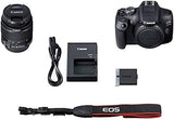 Canon EOS 2000D Rebel T7 Kit with EF-S 18-55mm f/3.5-5.6 III Lens + Canon 75-300 Lens+ Accessory Bundle +TopKnotch Deals Cloth