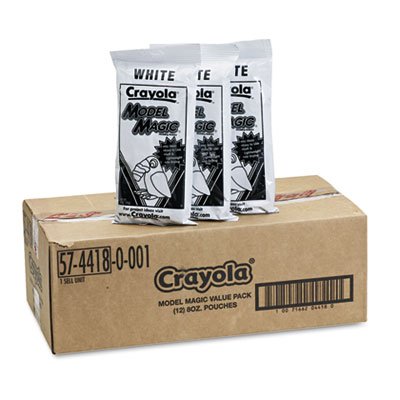 Crayola Products - Crayola - Model Magic Modeling Compound, 8 oz, White, 12/Carton - Sold As 1