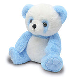 Fluffuns 3-Pack Panda Stuffed Animal - Stuffed Panda Bear Plush Toys - 9 Inches (Blue)