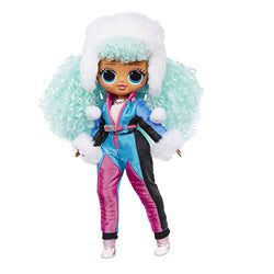 L.O.L. Surprise! O.M.G. Winter Chill ICY Gurl Fashion Doll & Brrr B.B. Doll with 25 Surprises