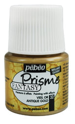 Pebeo Fantasy Prisme Paint 45ml, Antique Gold