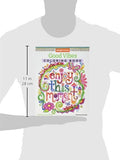 Good Vibes Coloring Book (Coloring is Fun) (Design Originals): 30 Beginner-Friendly Relaxing &