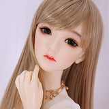 HGFDSA 1/3 BJD Doll SD Doll 59Cm Exquisite Fashion Female Doll Birthday Present Doll Child Playmate Girl Toy, Fullset