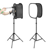 Neewer 2-Pack 480 LED Video Light Lighting Kit: Dimmable Bi-Color LED Panel(3200-5600K, CRI 96+), 75-Inch Light Stand and Softbox Diffuser for Photo Studio Product Portrait, YouTube Video Photography