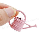 Odoria 1/12 Miniature Watering Can Dollhouse Decoration Accessories, Pink
