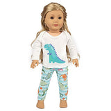 American Girl Doll Unicorn 18 Inch Doll Clothes and Accessories,american girl doll accessories Outfit Set american girl doll clothes Our Generation Doll Clothes My Life Doll Clothes Baby Journey Girls