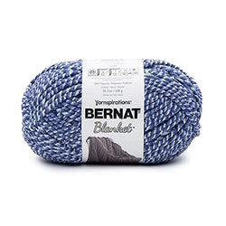 Bernat Blanket Yarn Big Ball 10.5 Ounce (Cloudy Sky Twist)