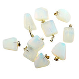 Mutil Random Irregular Shape Healing Beads Crystal Stone Quartz Charms Pendants for Necklace