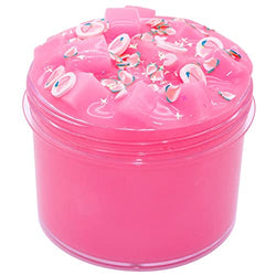 Peach Jelly Cube Slime, Soft Jelly Clay Slime Sugar Blitz for Girls Boys, Peach Contton Candy Slime kit Party Favors