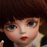 1/6 BJD Doll Full Set 30cm 11.81" Ball Jointed 100% Handmade Girl SD Dolls Toy Action Figure with Clothes Wigs Socks Shoes Makeup
