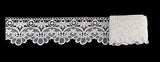 eZthings Venise Edging Lace Trim From Eyelet Fabric For DIY Craft Venice Trims (3 Yard, Mini