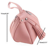 Fully 2pcs PU Leather Mini Doll Accessories Handbag Briefcase Purses Pouch Bag for for 16-18 Inch Barbie 1/3 1/4 BJD Dolls