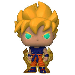 Funko, Dragon Ball Z Glow-in-The-Dark Super Saiyan Goku Pop!