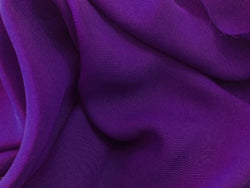 Purple Chiffon Fabric - By the Yard